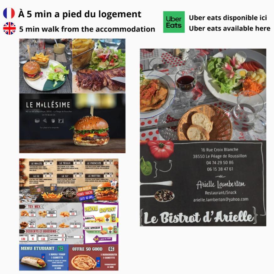 Le Petit Republicain Leilighet Le Péage-de-Roussillon Eksteriør bilde